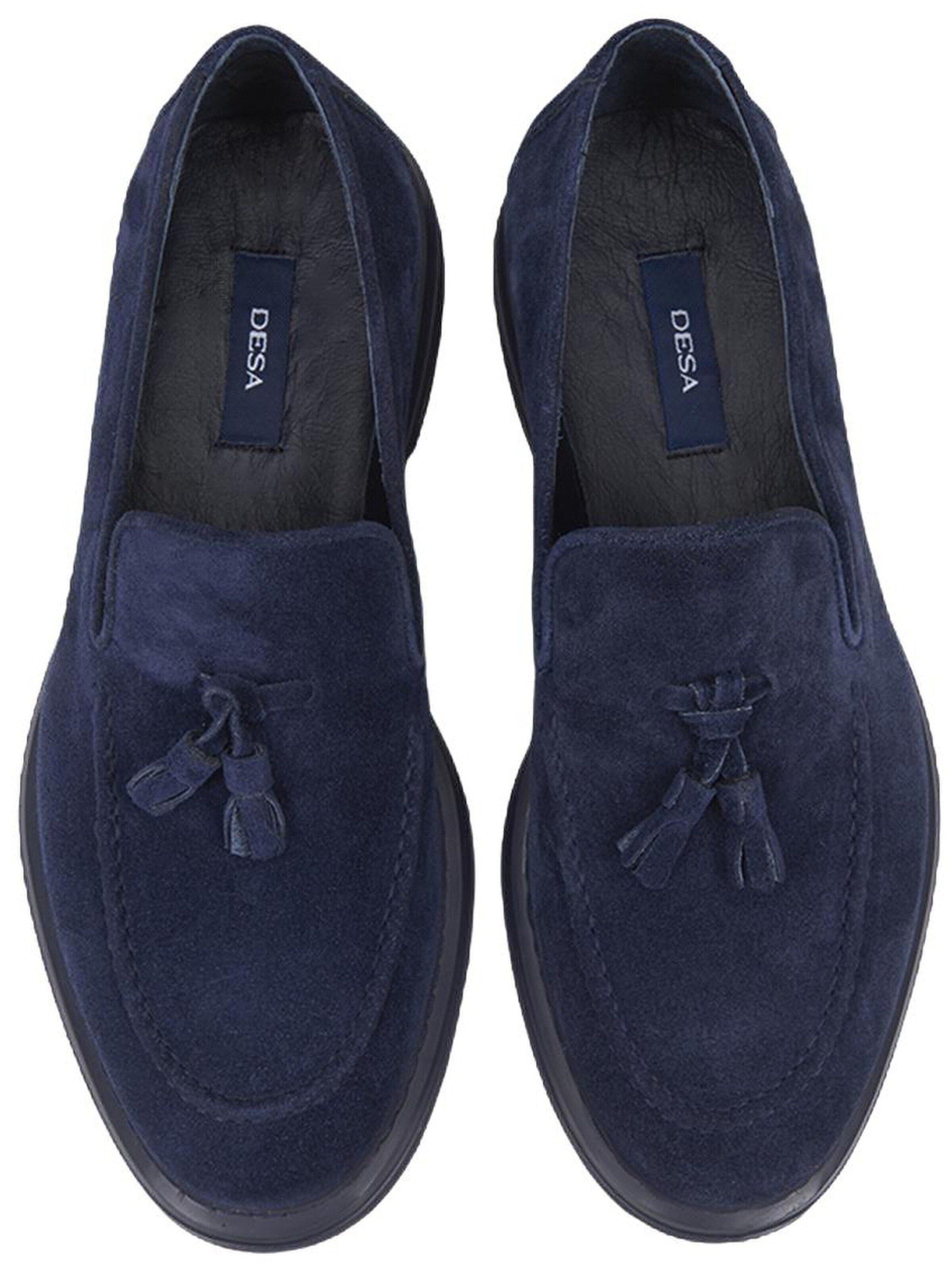 Desa Classic Flats 'Slipper' in Blue