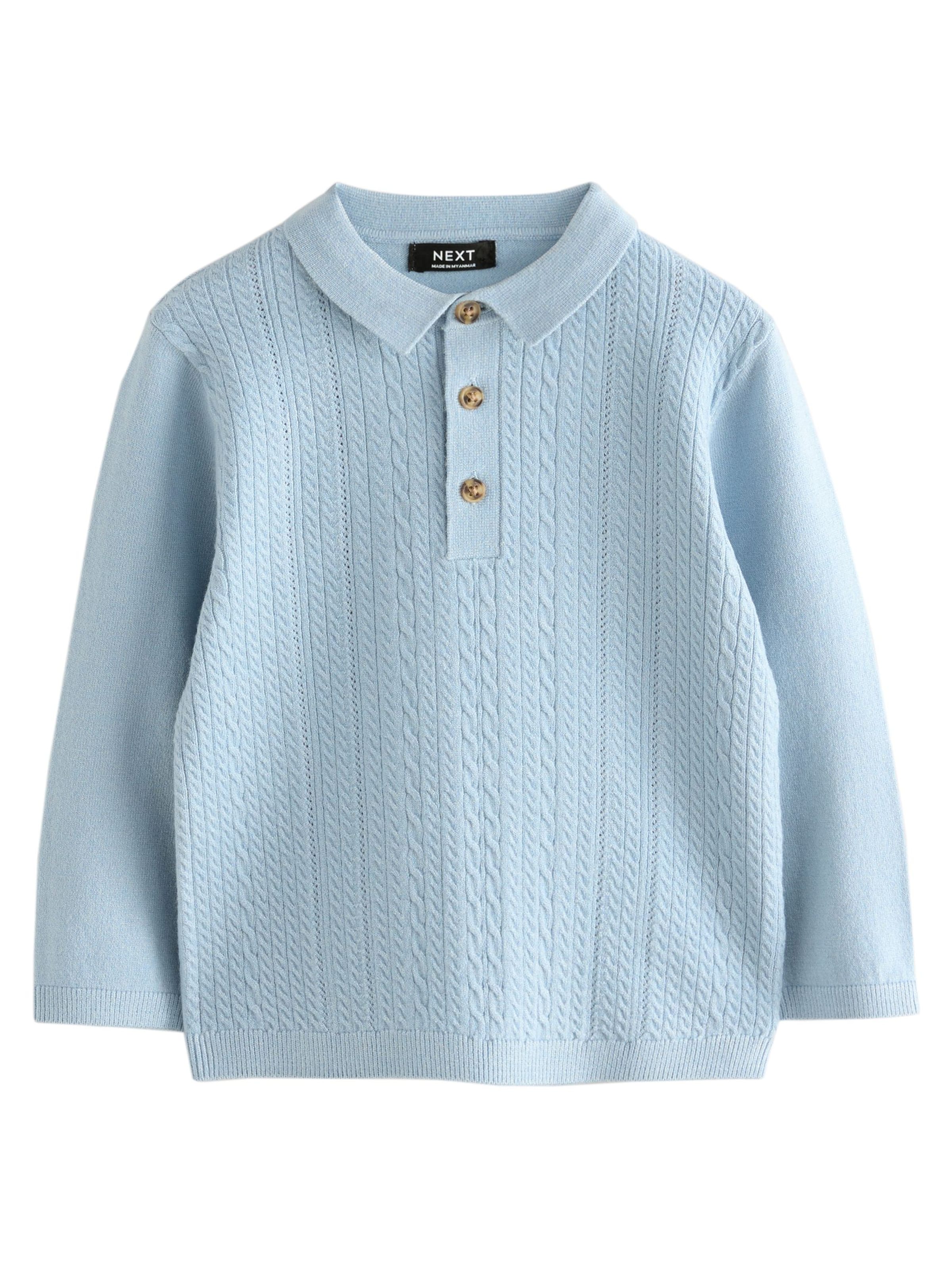 Pull-over Next en bleu : devant
