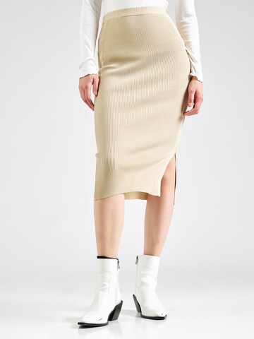 ABOUT YOU Skirt 'Manja' in Beige: front