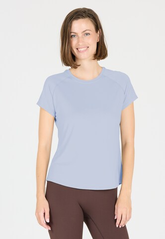 Athlecia Shirt 'Gaina' in Blue: front