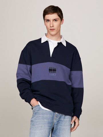 Tommy Jeans Sweatshirt in Blau: predná strana