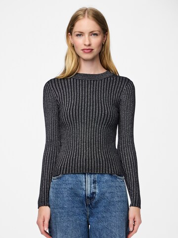 Pullover 'PCCRISTA' di PIECES in nero: frontale