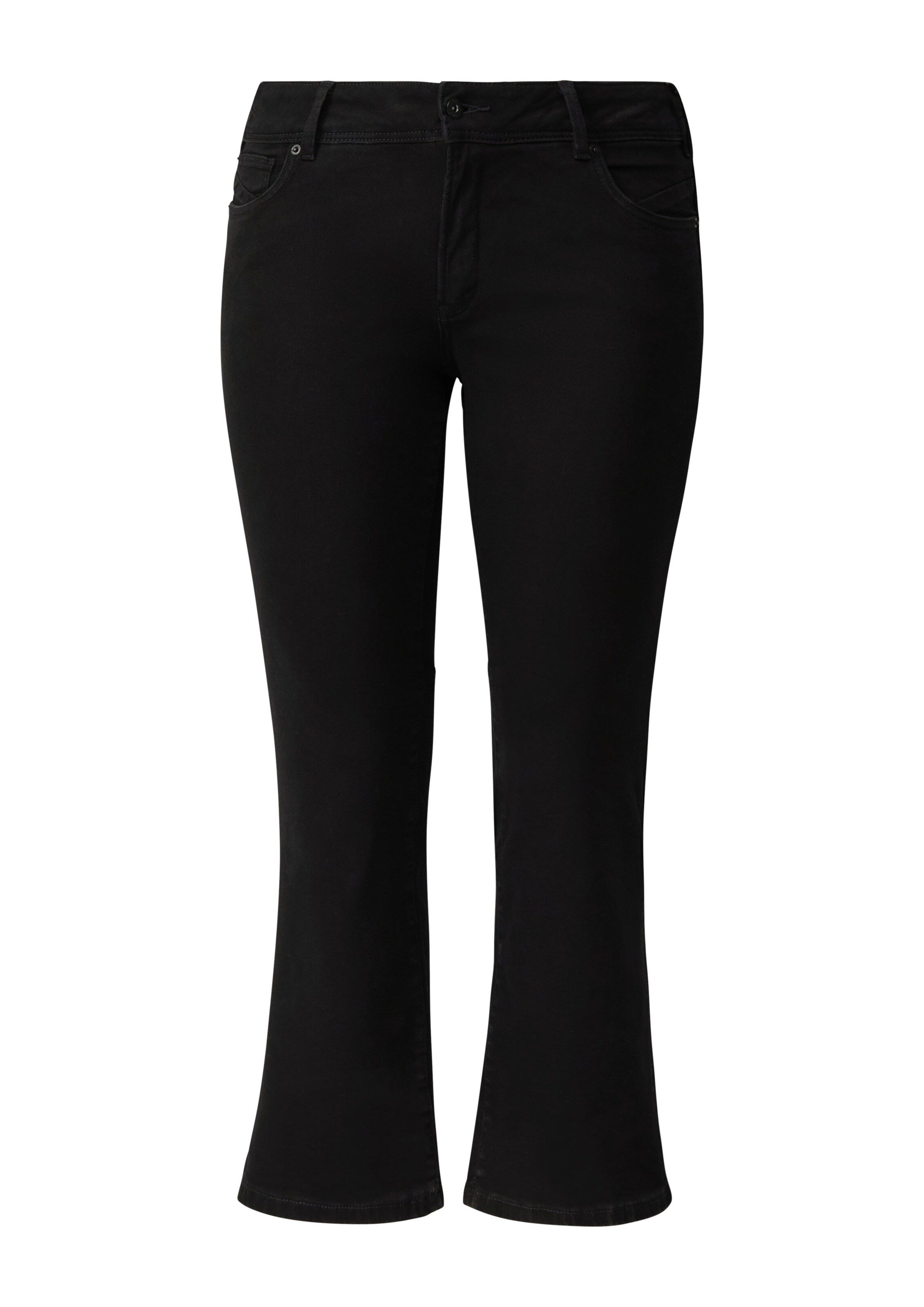 Regular Jean QS en noir : devant