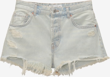 Pull&Bear Regular Farkut värissä sininen: etupuoli