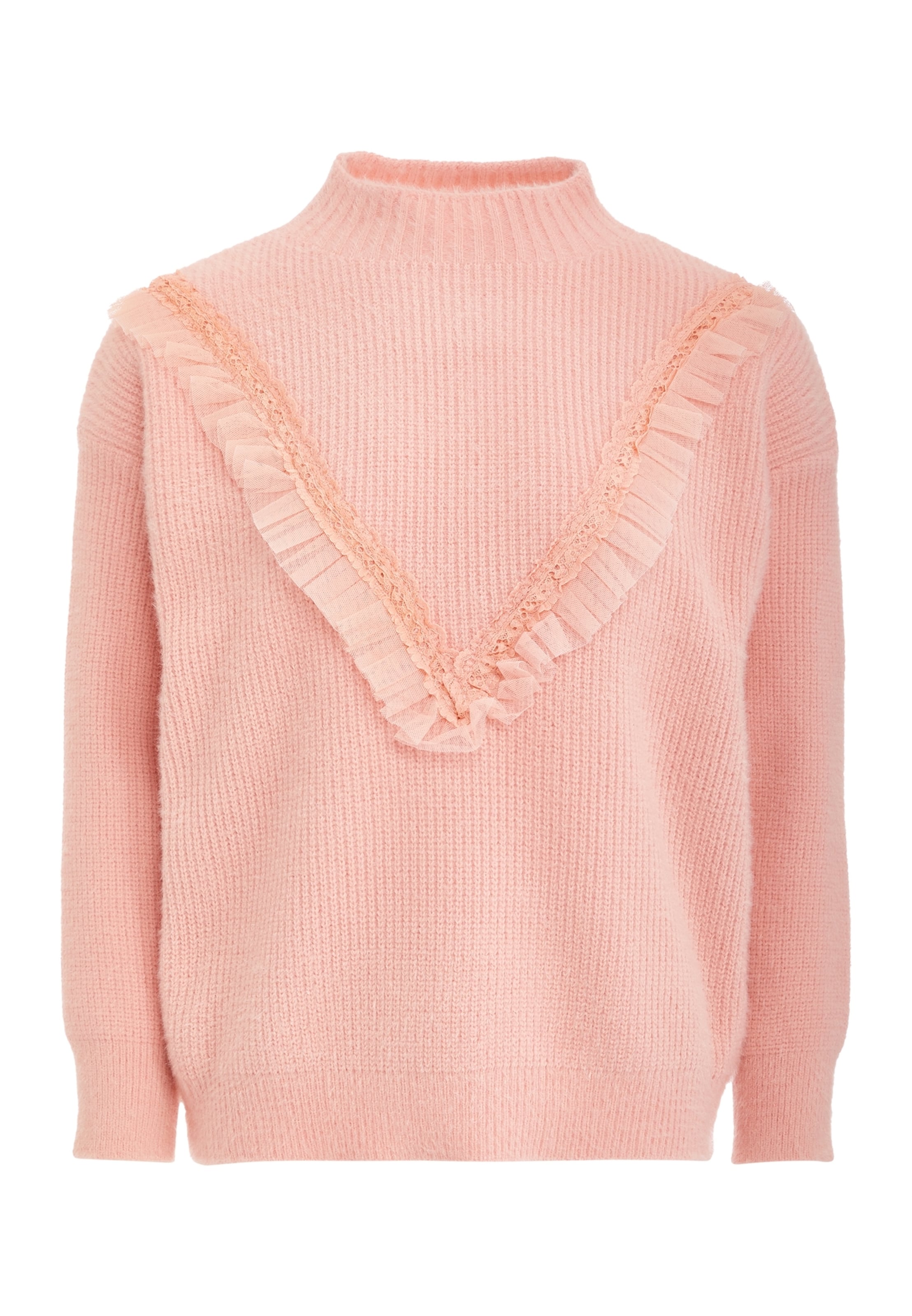 YASANNA Trui in Roze: voorkant