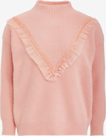 YASANNA Sweater in Pink: front