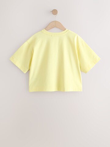T-Shirt Next en jaune