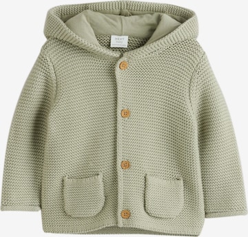 Next Neuletakki värissä vihreä: etupuoli