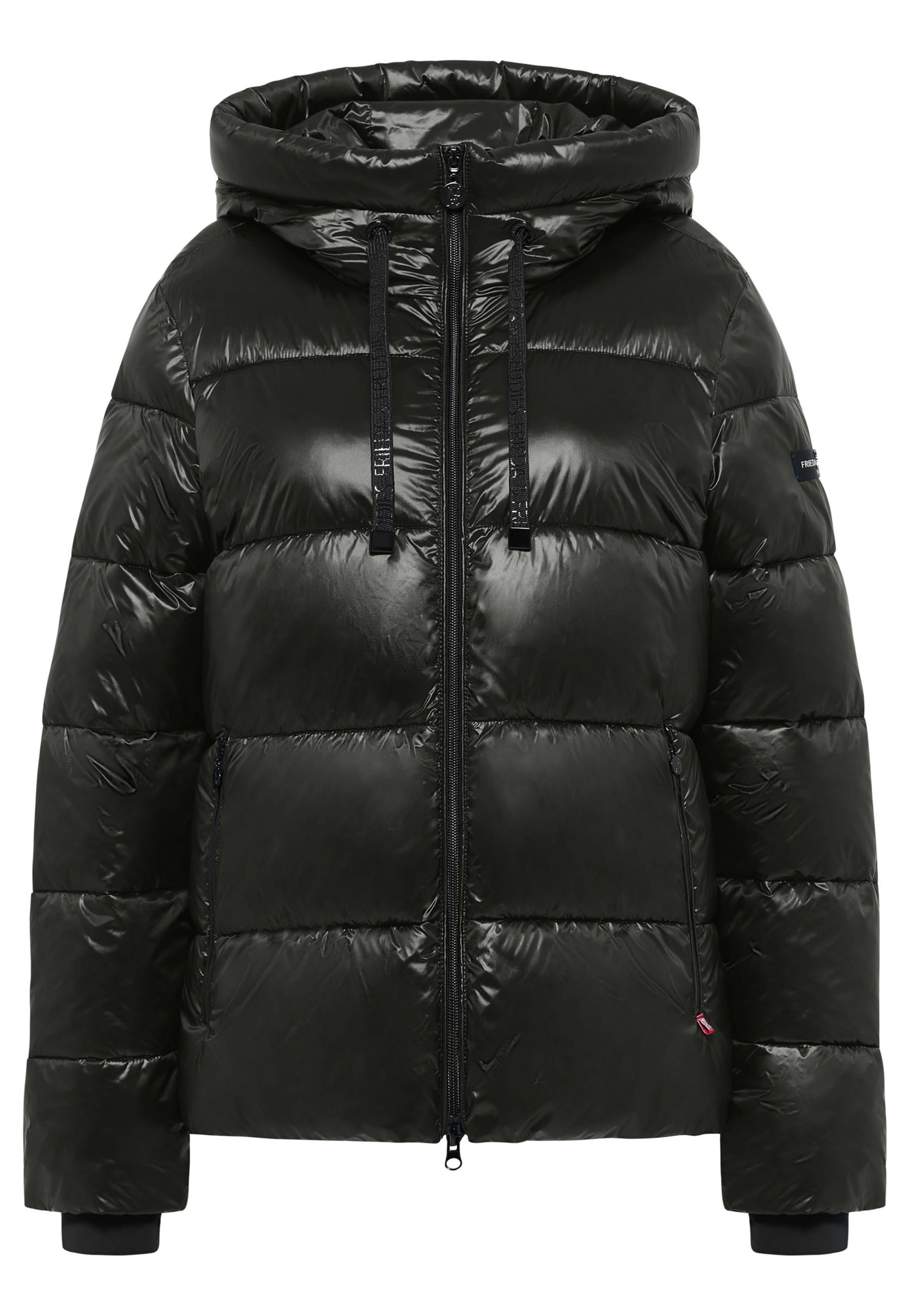 Frieda & Freddies Winter Jacket in Black: front