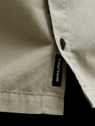 JACK & JONES Button Up Shirt 'Oben' in S in Olive, Item view