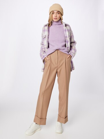 BRUUNS BAZAAR Sweater 'Syringa Rika' in Purple