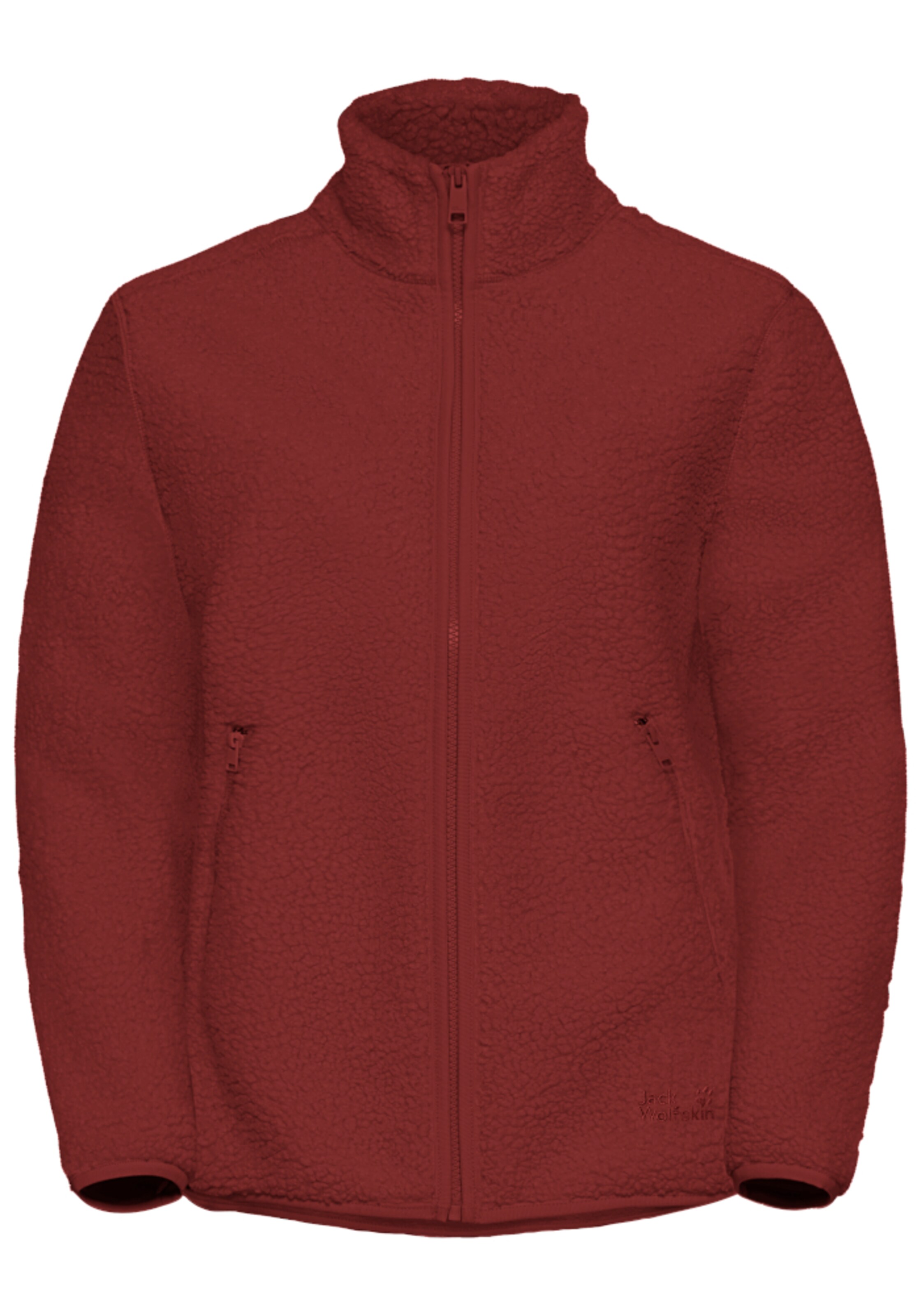 JACK WOLFSKIN Fleecejacke in Rot: Vorderseite