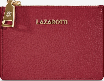 Astuccio 'Bologna' di Lazarotti in rosso: frontale