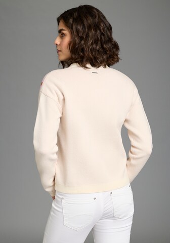 KangaROOS Strickjacke in Beige