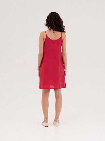 AmourLinen Kleid 'Zoe'‌‌‌‌‌‌‌‌‌‌ in Pink