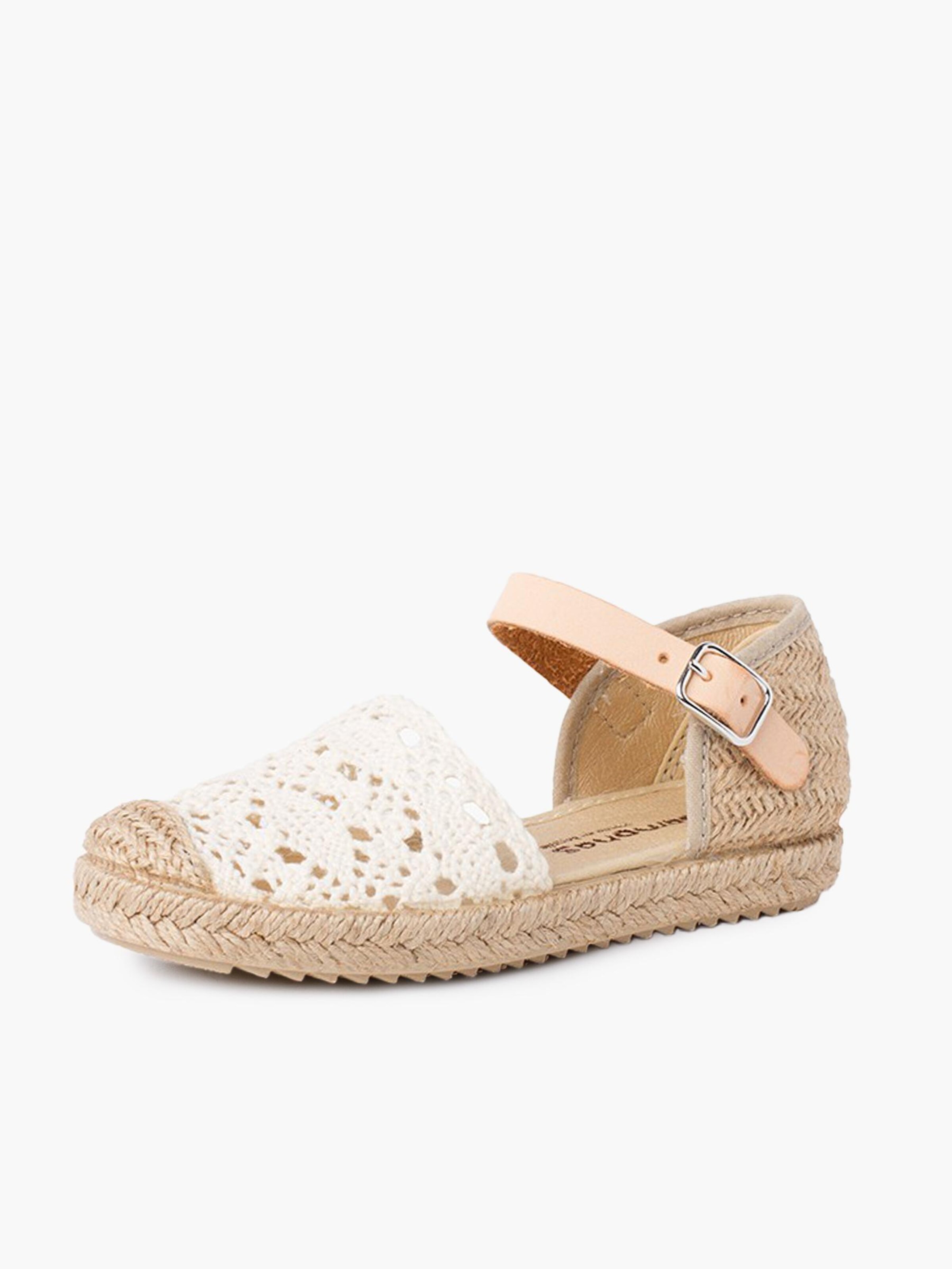 Pisamonas Sandalen in Beige: voorkant