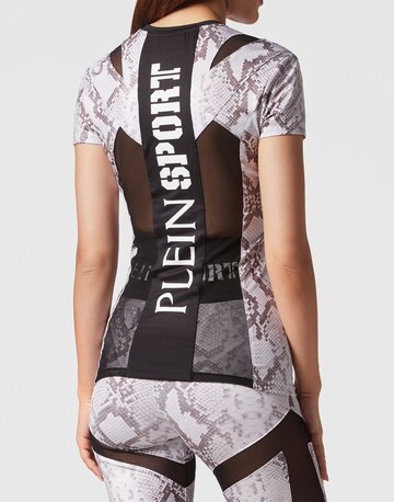 Plein Sport T-Shirt 'Python' in Grau