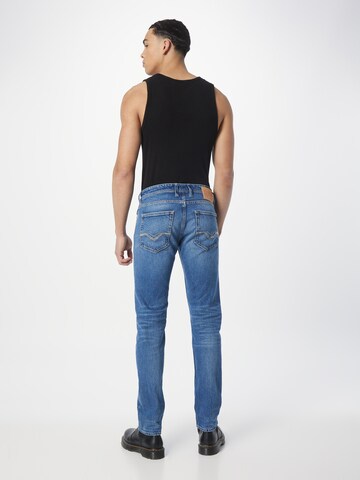 REPLAY Slimfit Jeans 'ANBASS' i blå