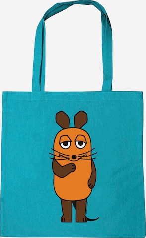 LOGOSHIRT Shopper 'Die Sendung mit der Maus - Maus' in Blue: front
