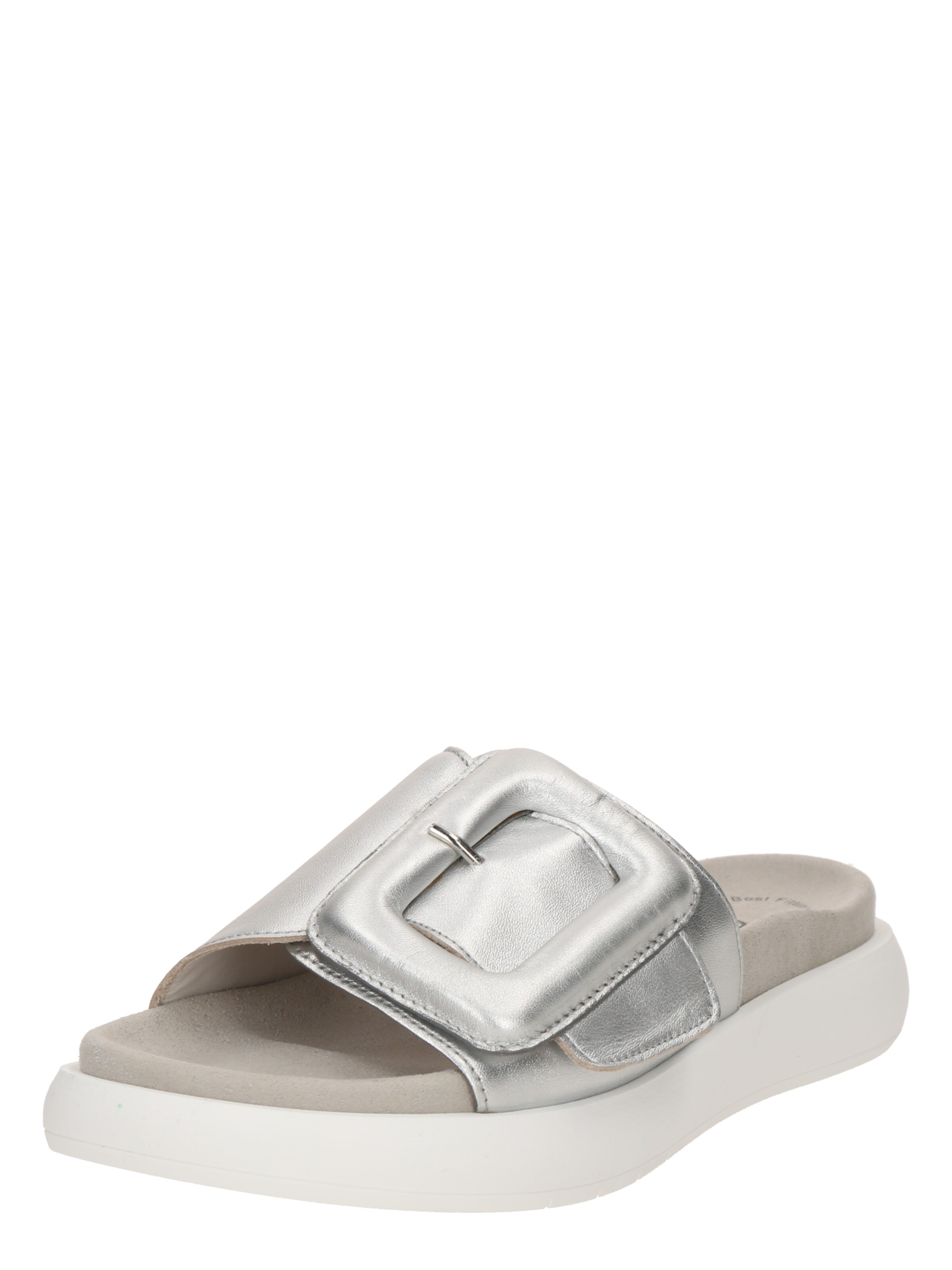GABOR Muiltjes in Zilver: voorkant