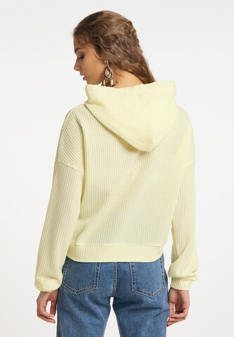 Sweat-shirt IZIA en jaune