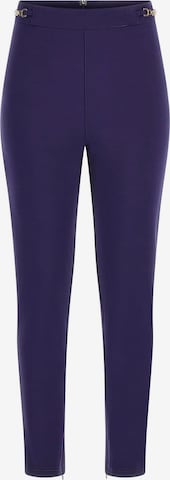 GUESS Slim fit Leggings in Purple: front