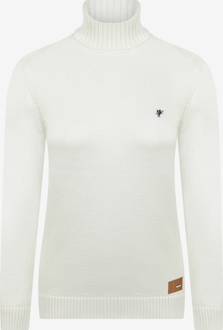 DENIM CULTURE Sweater 'Estelle' in White: front