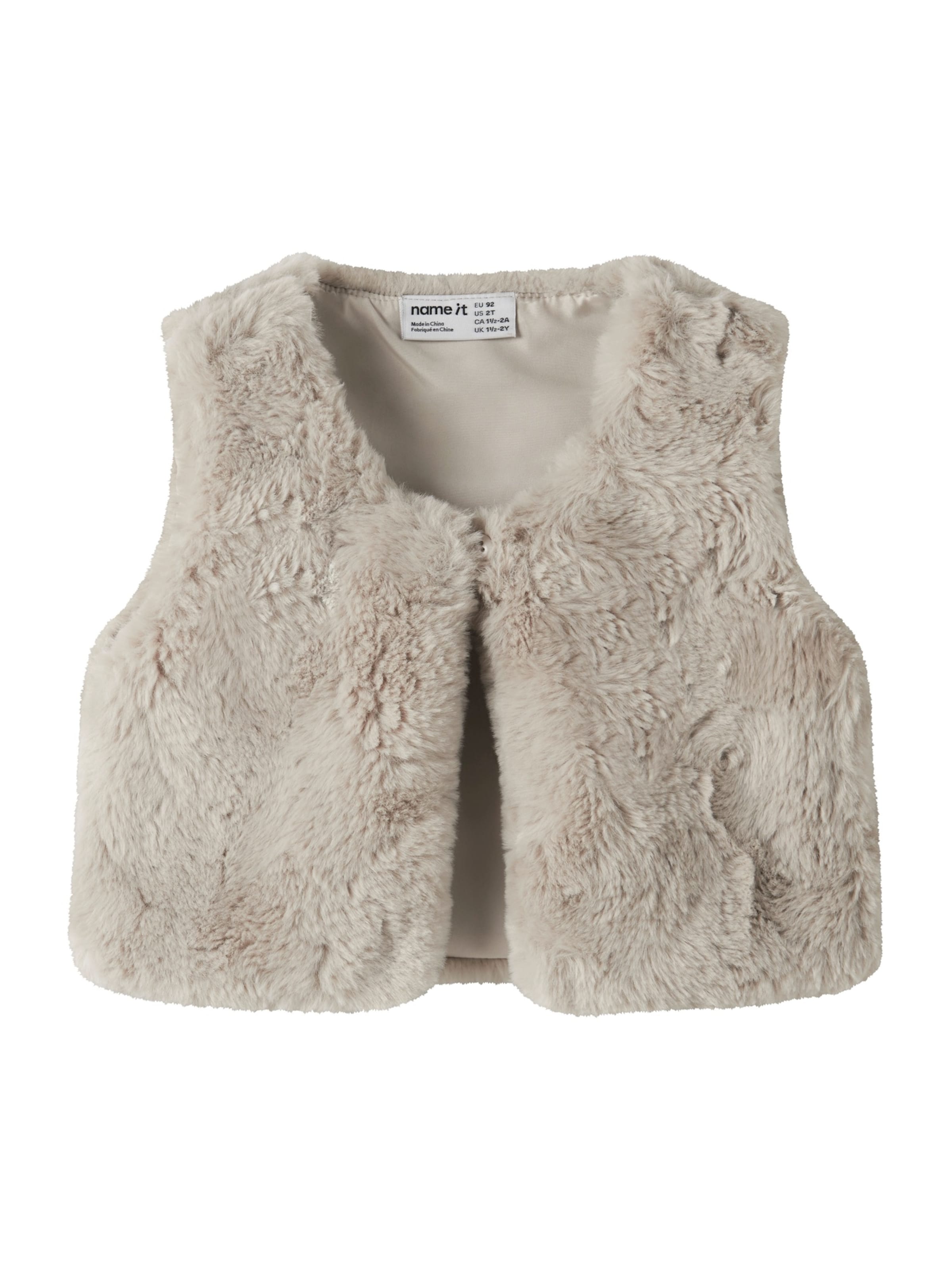 NAME IT Vest 'NMFNANIS' i grå: forside