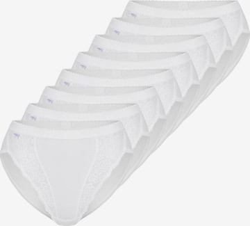 SLOGGI Slip 'Chic' in Wit: voorkant
