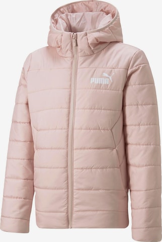 PUMA Winterjas in Roze: voorkant