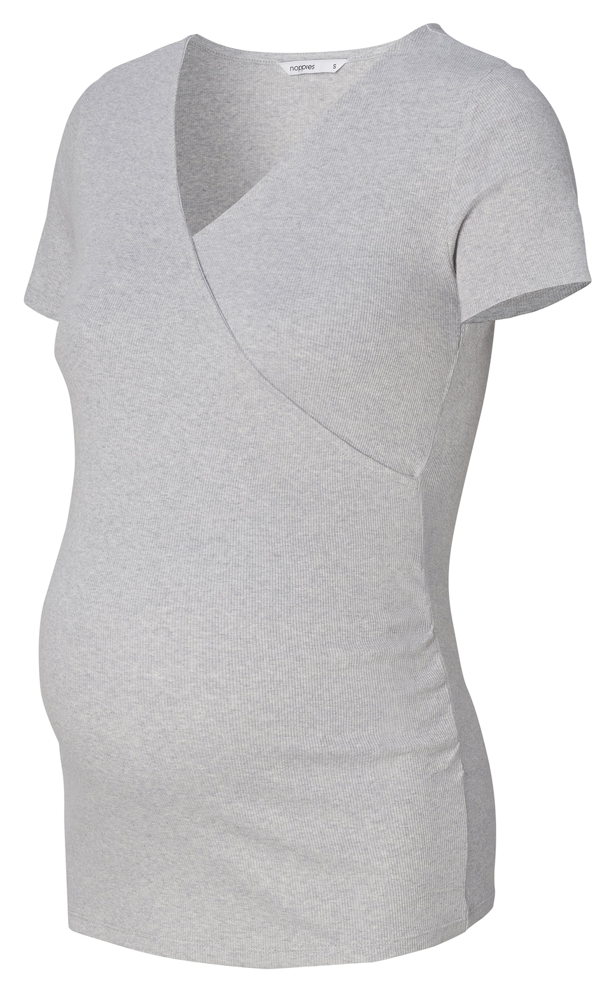 Noppies Shirt 'Sanson' in Grijs: voorkant