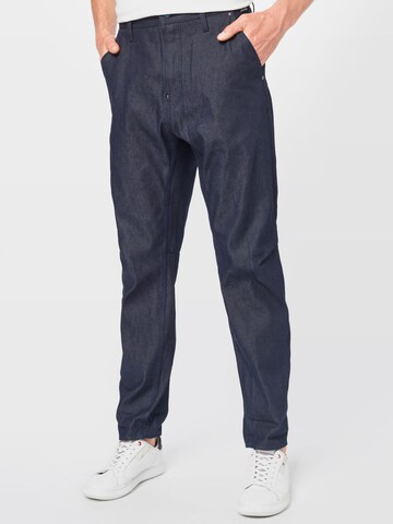 Tapered Jeans di G-Star RAW in blu: frontale