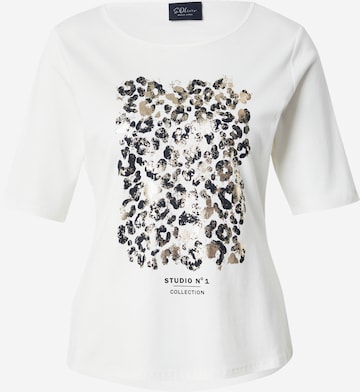 Tricou de la s.Oliver BLACK LABEL pe bej: față