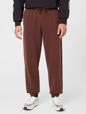 LEVI'S ® Tapered Trousers 'Authentic Sweatpants' in Brown: front