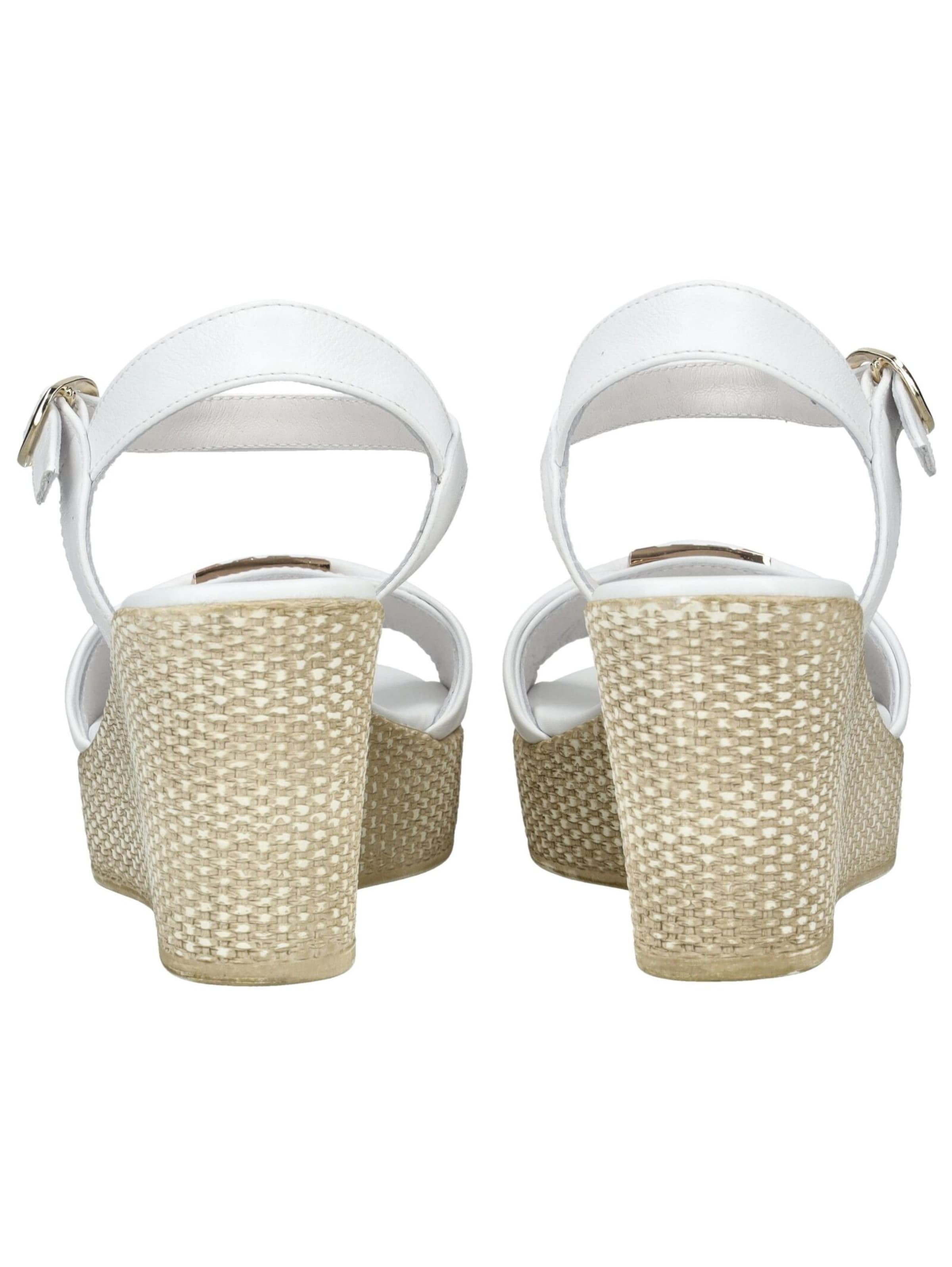 Sandalo di Nero Giardini in bianco