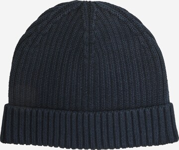 s.Oliver Beanie in Blue: front