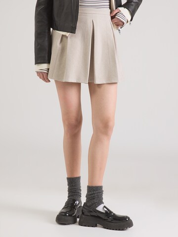 ABOUT YOU Rok 'Valentina' in Grijs: voorkant