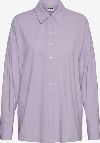 Noisy may Blouse 'Kita' in Purple: front