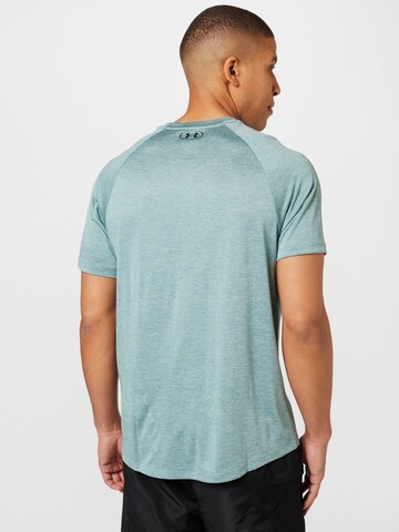 UNDER ARMOUR Regular fit Функционална тениска 'Tech 2.0' в зелено