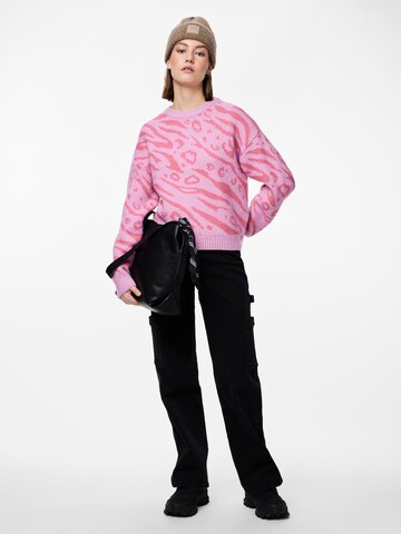 Pull-over 'JEO' PIECES en rose