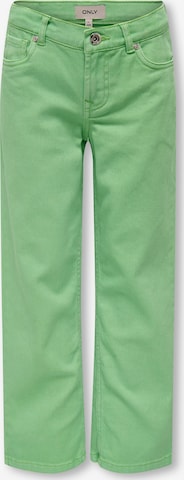KIDS ONLY regular Jeans 'Megan' i grøn: forside