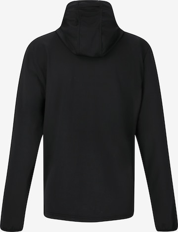 ENDURANCE Athletic Zip-Up Hoodie 'Corriden' in Black