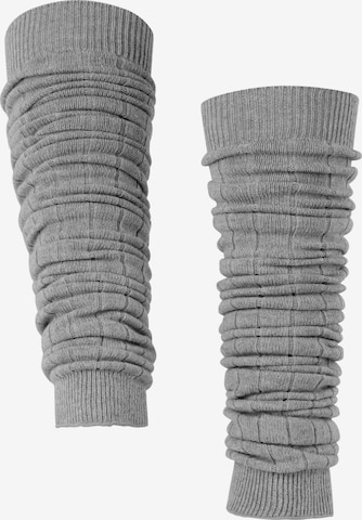 ESPRIT Leg Warmers 'Rib' in Grey: front