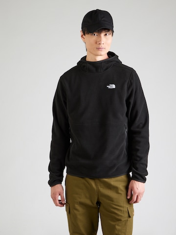 juoda THE NORTH FACE Sportinis megztinis 'GLACIER': priekis
