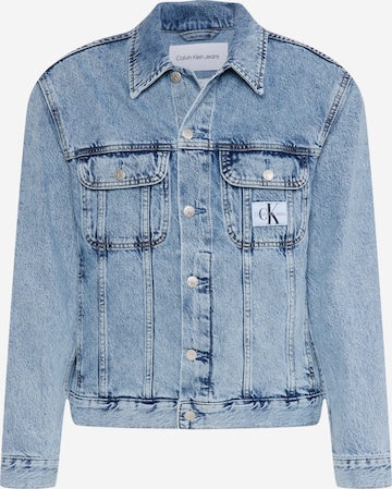 Calvin Klein Jeans Between-Season Jacket in Blue: front