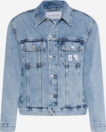 Calvin Klein Jeans Between-season jacket in Blue: front