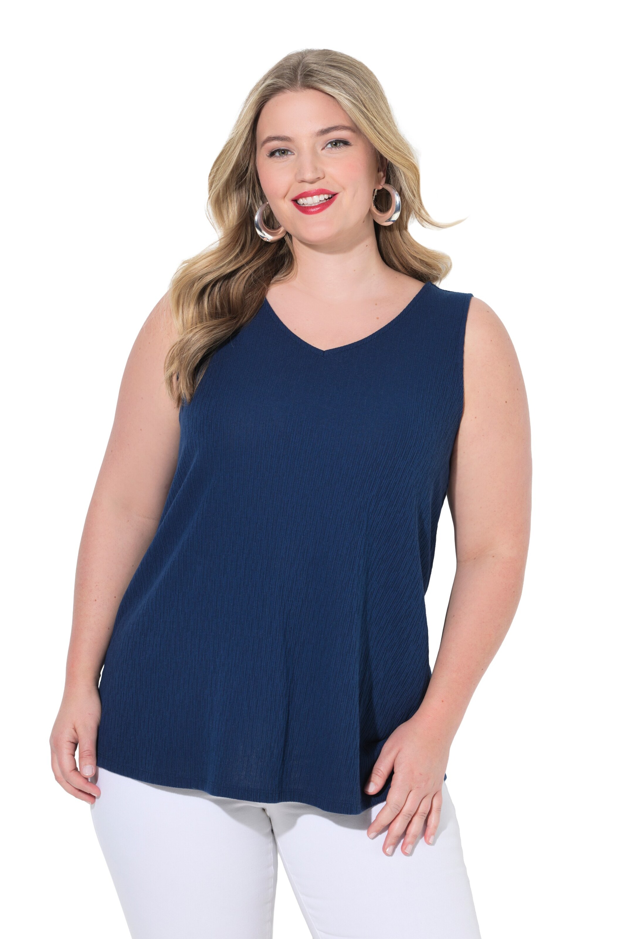 MIAMODA Top in Blauw: voorkant