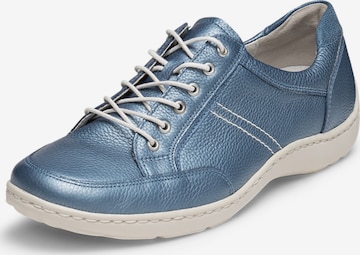 Scarpa stringata sportiva di VITAFORM in blu: frontale