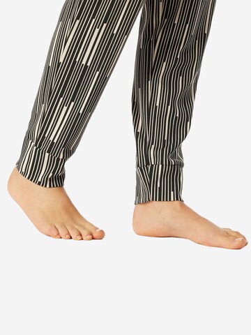 Pyjama 'Modern Nightwear' SCHIESSER en noir