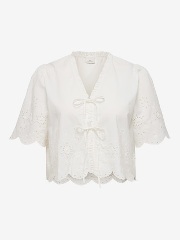 ONLY Carmakoma Pusero 'CARMiffy' värissä valkoinen: etupuoli